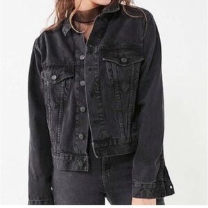 BDG Black Denim Jacket